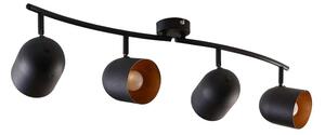 Lindby - Morik 4 LED Stropní Lampa Black/GoldLindby - Lampemesteren