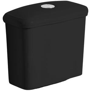 Kerasan, RETRO nádržka k WC kombi, černá matná, 108131