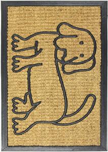 Breno Rohožka pes, Hnědá, Vícebarevné, 40 x 70 cm