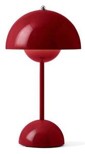 &Tradition - Flowerpot VP9 Portable Stolní Lampa Vermilion Red - Lampemesteren