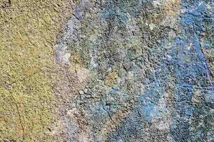 DIMEX | Vliesová fototapeta Stará barevná omítka MS-5-2422 | 375 x 250 cm | zelená, modrá