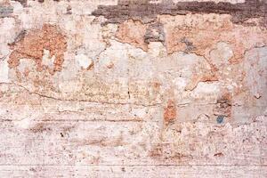 DIMEX | Vliesová fototapeta Fragment stěny s trhlinami MS-5-2430 | 375 x 250 cm | červená, oranžová
