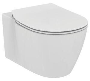 Ideal Standard Connect - Závěsné WC se sedátkem SoftClose, AquaBlade, bílá E049301