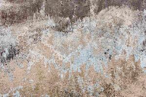 DIMEX | Vliesová fototapeta Betonová zeď s trhlinami MS-5-2441 | 375 x 250 cm | modrá, béžová, hnědá