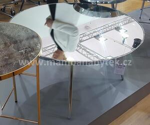 Konferenční stolek Bora B, zrcadlo/chrom