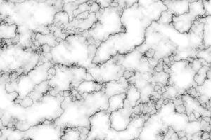 DIMEX | Vliesová fototapeta Bílý mramorový vzor MS-5-2475 | 375 x 250 cm | bílá, černá