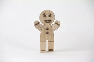Boyhood Dřevěný perníček Gingerbread Man - Oak/Smoke BHD109