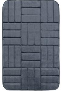 Breno Koupelnová předložka 667 dark grey, Šedá, 50 x 40 cm