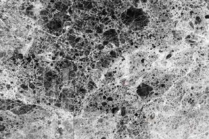 DIMEX | Vliesová fototapeta Šedý leštěný mramor MS-5-2488 | 375 x 250 cm | bílá, černá
