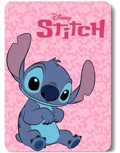 Dětská / dívčí fleecová deka Lilo & Stitch - 100 x 140 cm