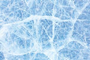 DIMEX | Vliesová fototapeta Povrch ledu MS-5-2496 | 375 x 250 cm | tyrkysová, modrá
