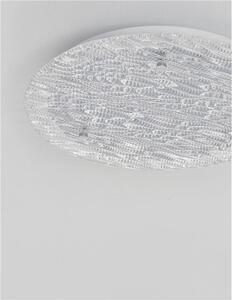 Nova Luce Stropní svítidlo WING bílá kov a sklo LED 30W 3000K