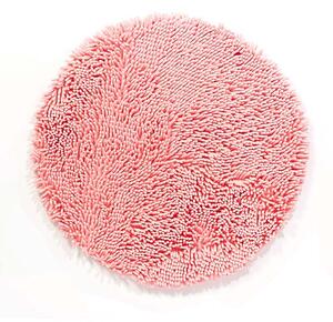 Breno Koupelnová předložka RASTA MICRO kruh - pink, Růžová, 80 x 80 cm