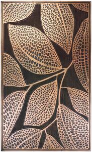 Breno Rohožka listy, Černá, 45 x 75 cm