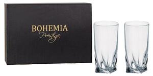 BOHEMIA PRESTIGE QUADRO SKLENICE NA VODU 350 ML SADA 6 KS