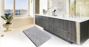 Breno Koupelnová předložka RABBIT SHINE Grey, Stříbrná, Vícebarevné, 50 x 80 cm