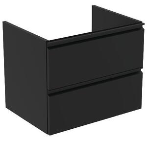 Ideal Standard Tesi - Umyvadlová skříňka, 600x440x490 mm, černá T0050ZT