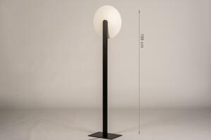 Stojací designová LED lampa La Farinno Black (LMD)