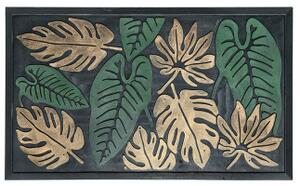 Breno Rohožka Rohožka zelený list, Vícebarevné, 45 x 75 cm