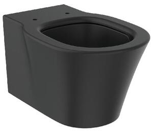Ideal Standard Connect Air - Závěsné WC, AquaBlade, černá E0054V3