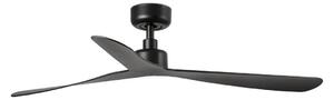 FARO 34196WT - Stropní ventilátor ROCKER M pr. 132 cm černá Wi-Fi Tuya + DO