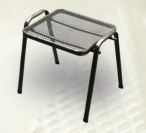 Unikov Zahradní nábytek - kovový taburet U010