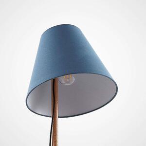 Lucande - Jinda Stolní Lampa Blue/WoodLucande - Lampemesteren