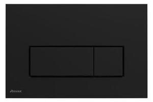 Ravak Uni Slim - Ovládací tlačítko splachování, matná černá X01744