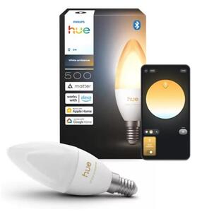 LED Stmívatelná žárovka Philips Hue White Ambiance B39 E14/3,7W/230V 1000-20000K