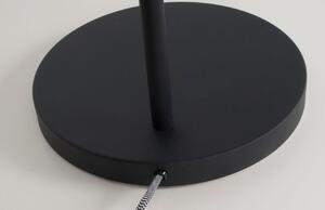 OnaDnes -20% Černá stojací lampa ZUIVER BUCKLE 150 cm