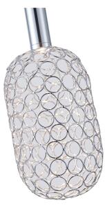 LED Lustr na lanku PERFORATO LED/6,3W/230V 3000K lesklý chrom pr. 13 cm