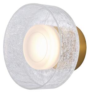 LED Nástěnné svítidlo NIMBUS LED/8W/230V 3000K zlatá/čirá