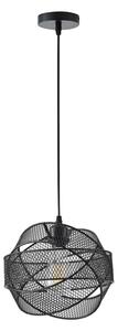Lustr na lanku OGGI 1xE27/40W/230V černá