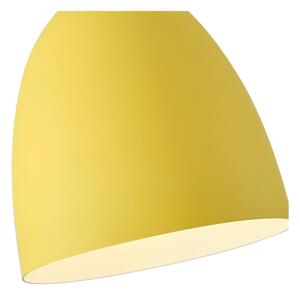 Lustr na lanku SIMPLO 1xE27/15W/230V žlutá pr. 23 cm