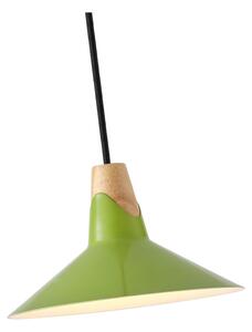 Lustr na lanku CHROMA 1xE27/15W/230V zelená