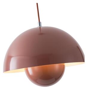 Lustr na lanku JARDEN 1xE27/15W/230V hnědá