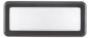 NV 812103 Venkovní nástěnné svítidlo PULSAR tmavě šedý ABS akrylový bílý difuzor LED 6W 3000K nebo 4000K 220-220V 67st. IP54 - NOVA LUCE