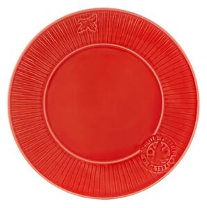 Bordallo Pinheiro Sada jídelních talířů Parodie 4 kusů, červená, 29 cm