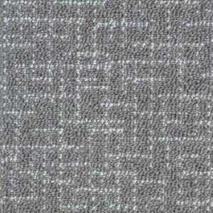 TIMZO Metrážový koberec Nevada 7423 stříbrná BARVA: Stříbrná, ŠÍŘKA: 4 m, DRUH: smyčka
