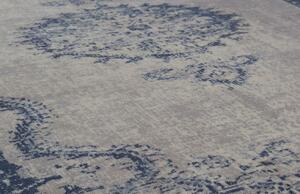 Modrý koberec ZUIVER MARVEL 170x240 cm ve vintage stylu