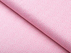 Biante Bavlněný povlak na polštář Sandra SA-256 Rýže na růžovém 30 x 50 cm