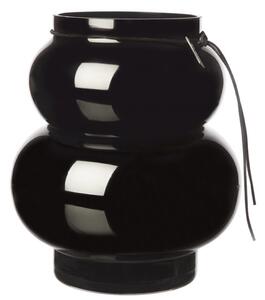 ERNST Skleněná váza Cloud Black - 21,5 cm EF347