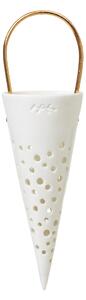 Kähler Design Porcelánová vánoční ozdoba Nobili Cone - 18,5 cm KD405