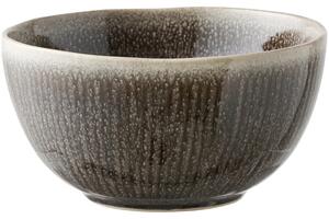 Nordic Living Šedá kameninová miska Violette Ø 14,5 cm