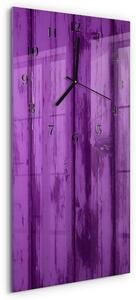 Skleněné hodiny vertikální Dřevo zsppc-30x60-00176670