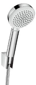 Hansgrohe Crometta 100 - Set sprchové hlavice, 4 proudy, držáku a hadice 1,25 m, bílá/chrom 26666400