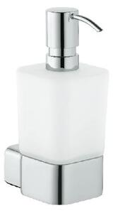 Kludi E2 - Dávkovač mýdla s držákem, bílá/chrom 4997605
