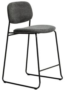 Kave Home Šedá barová židle Meli 65 cm