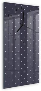 Skleněné hodiny vertikální Vzor zsppc-30x60-00171158