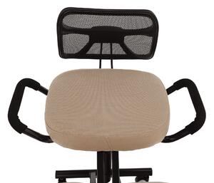 Ergonomická kancelářská židle Rusu (béžová + černá). 1040157